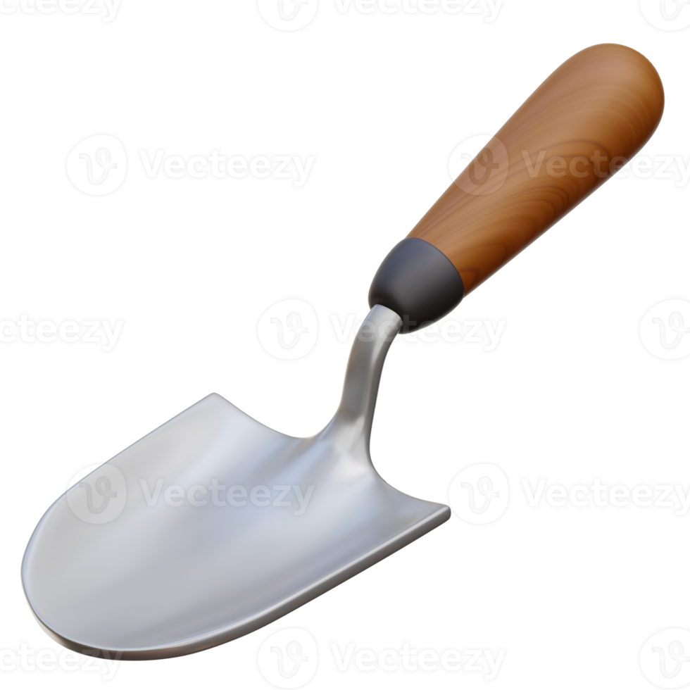 Trowel 3d Illustration png