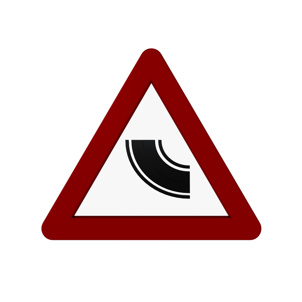 Street Sign 3D render png