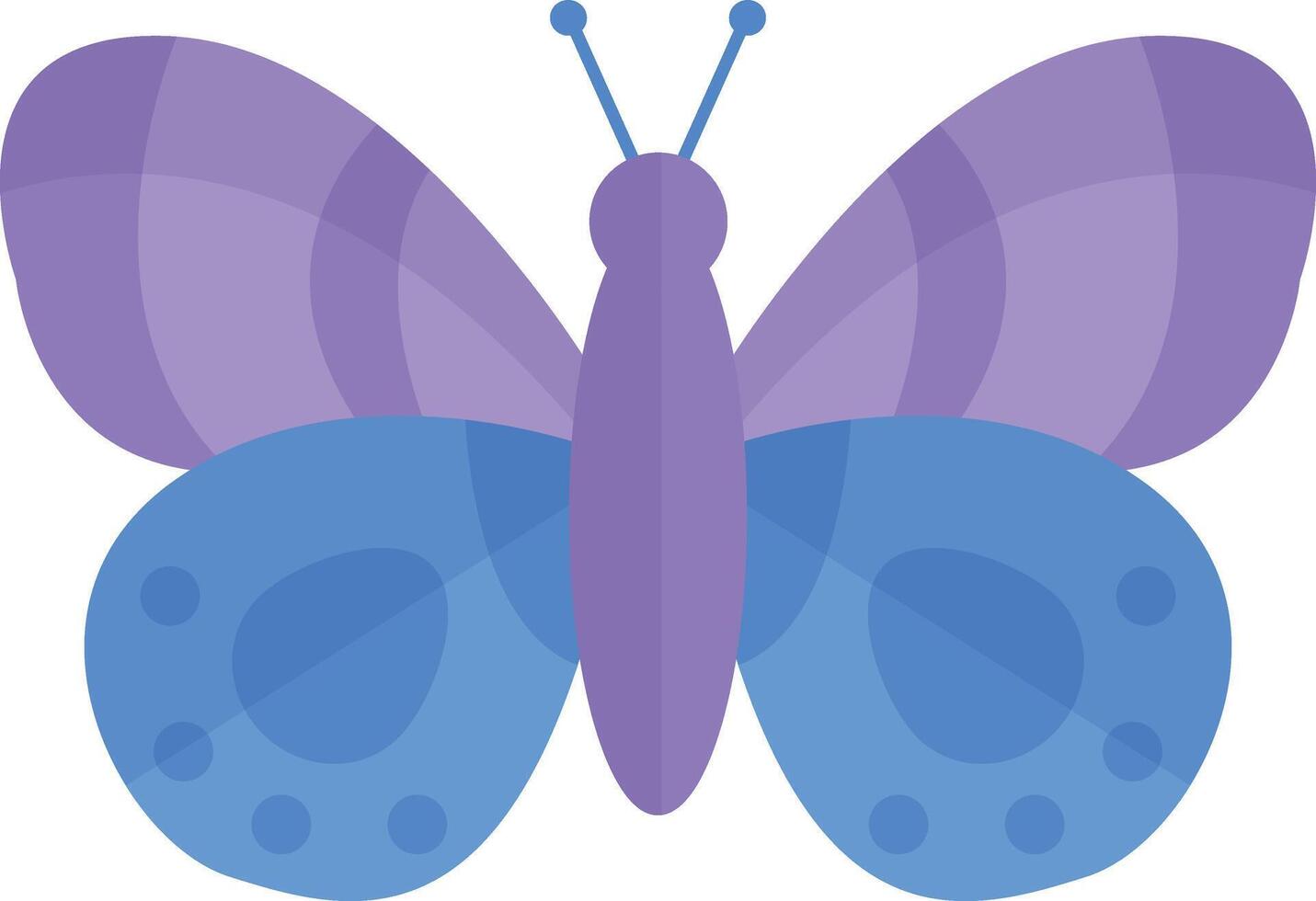 Adorable Butterfly Illustration with Cute Cartoon Style. with Beautiful Color Concept. vector