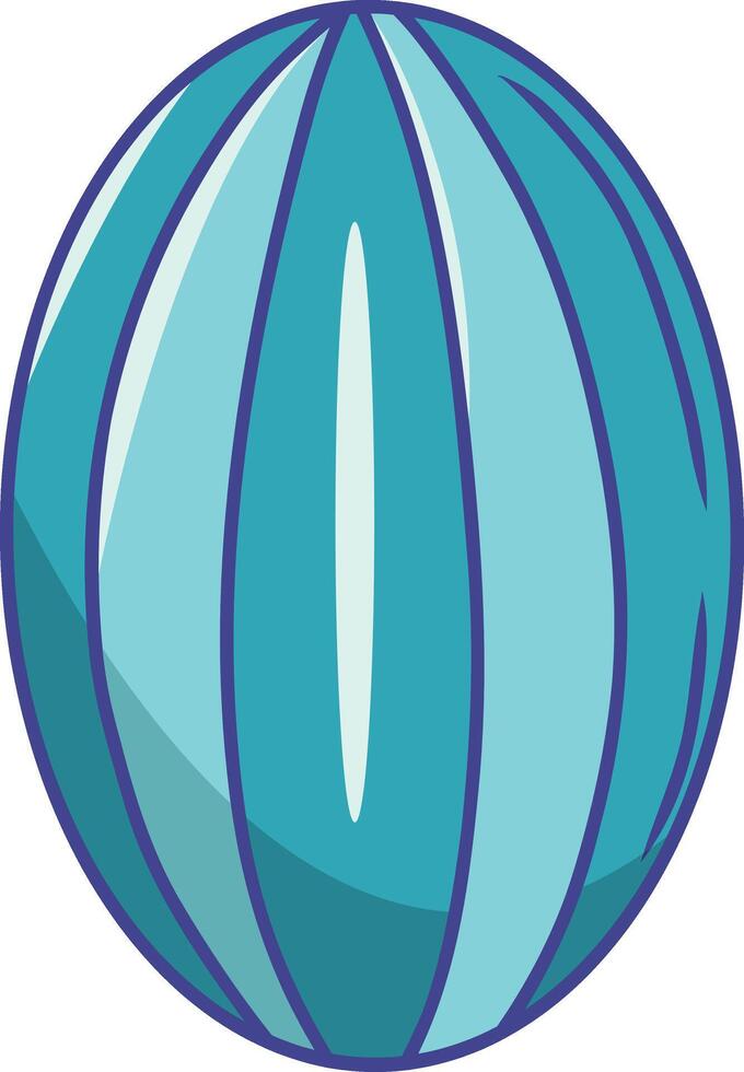 Delicious Sweet Candy Illustration. Minimalist Cartoon Design. Isolated on White Background vector