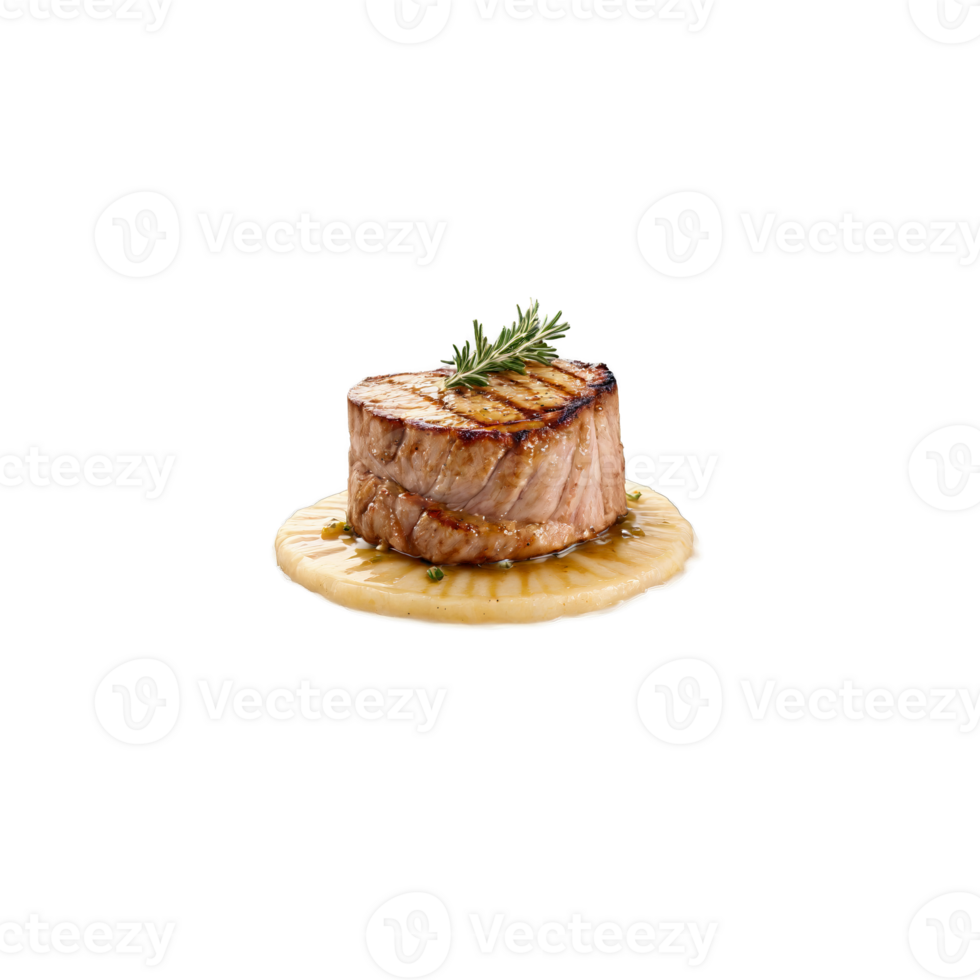 Pork Chops with grilled pork chops applesauce and thyme sprigs twirling in motion with applesauce png
