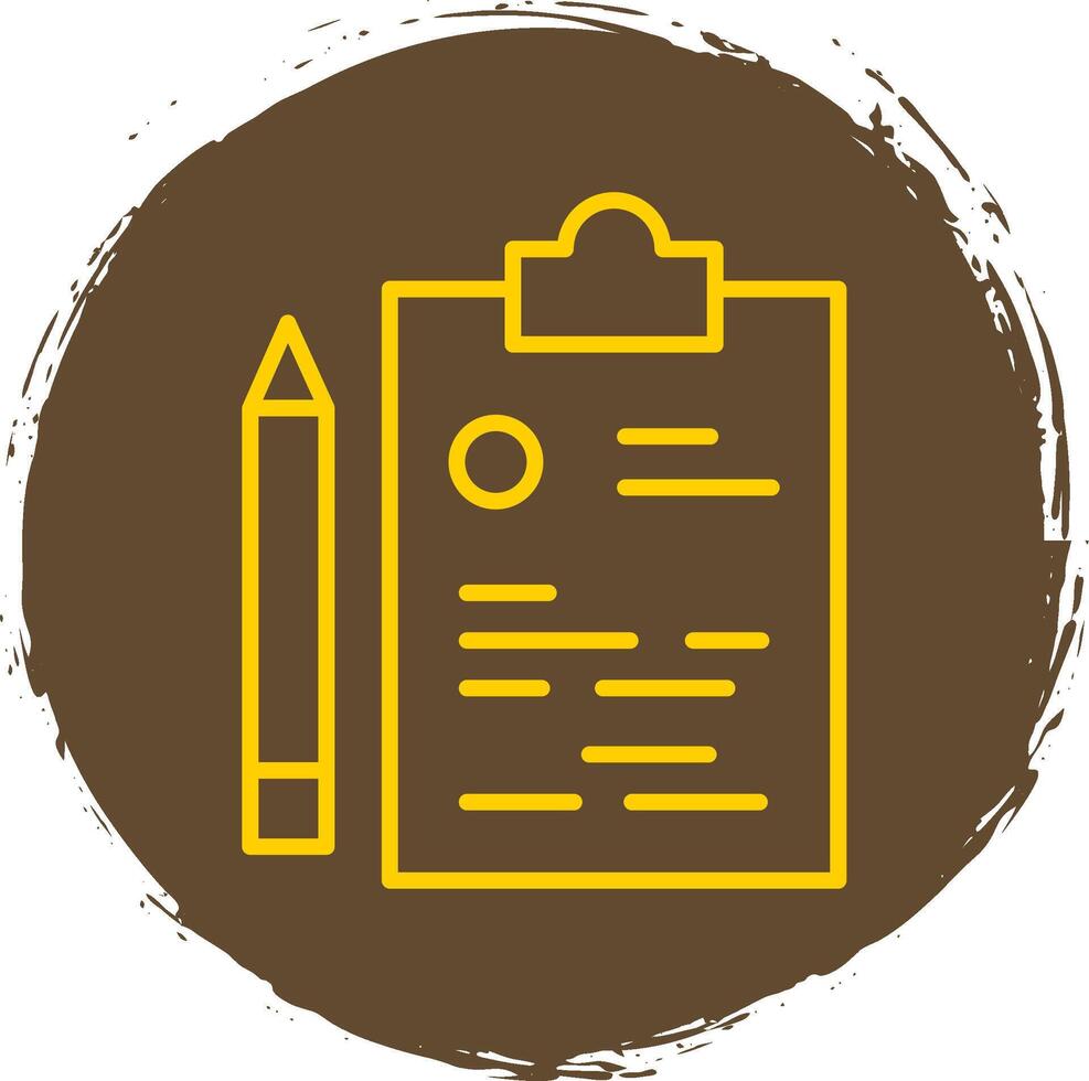Brand Design Line Circle Sticker Icon vector