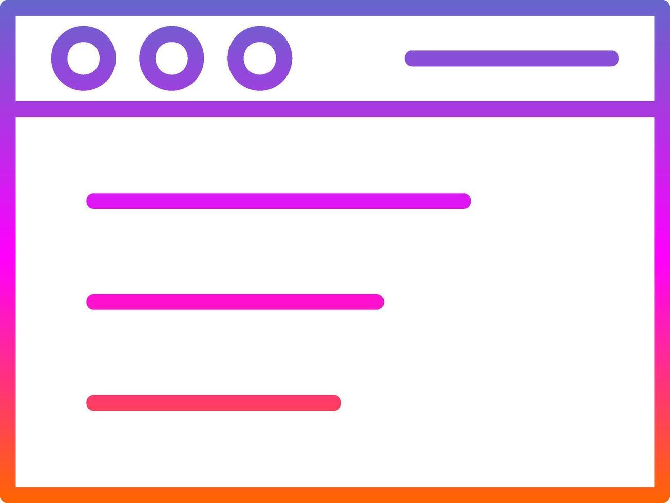 Adwords Compaign Line Circle Sticker Icon vector