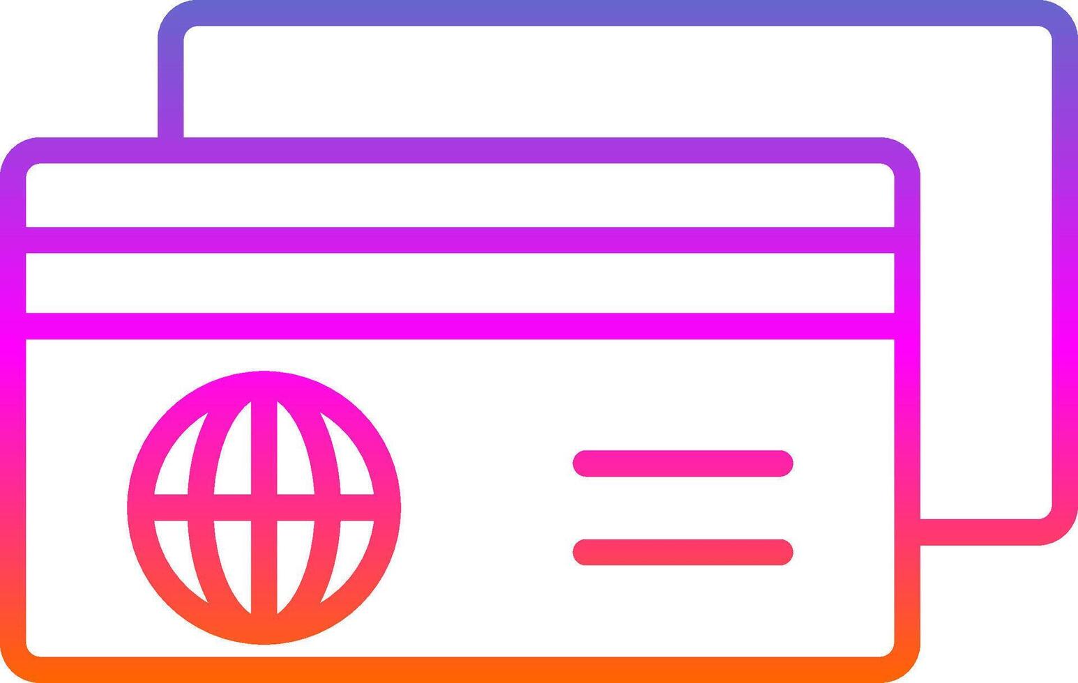 Electronic Payments Line Circle Sticker Icon vector