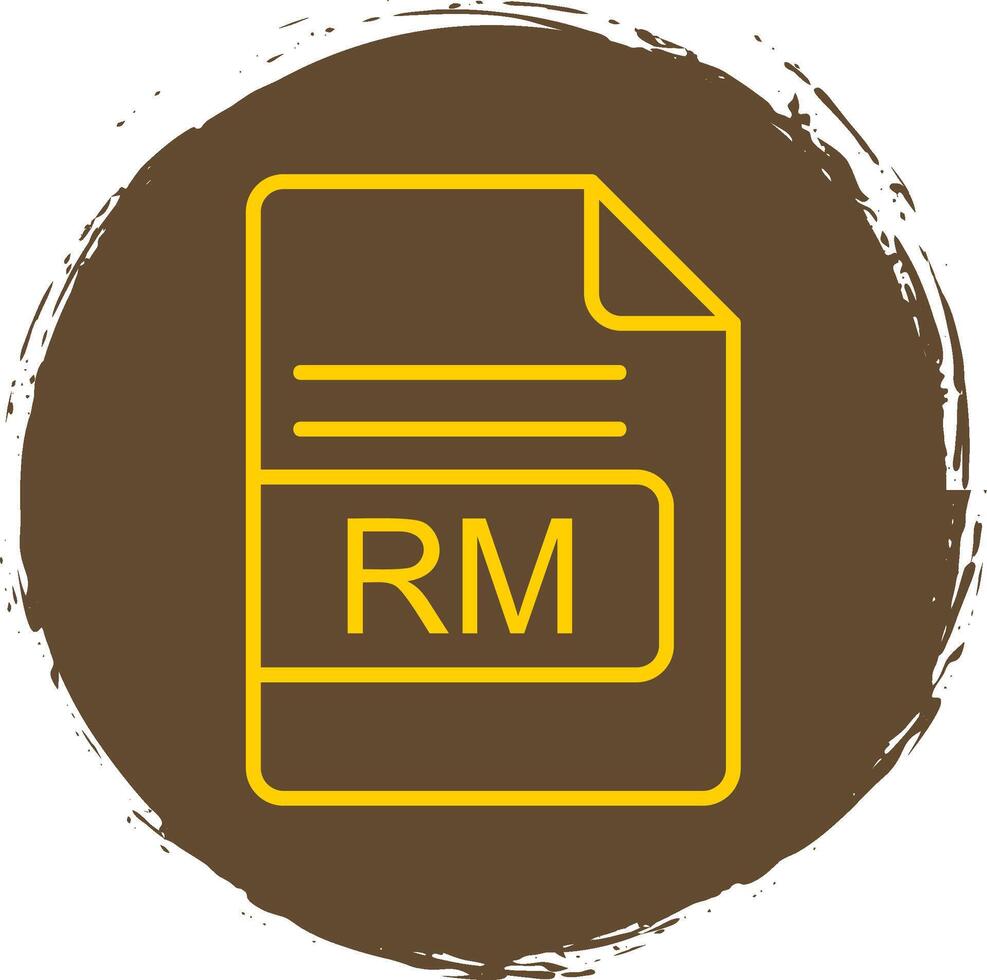 ASF File Format Line Circle Sticker Icon vector