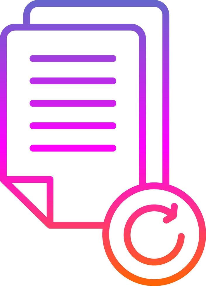 Sprint Line Circle Sticker Icon vector