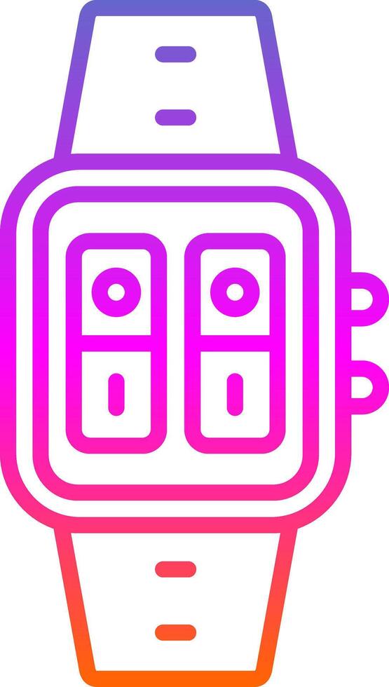 Switches Line Circle Sticker Icon vector
