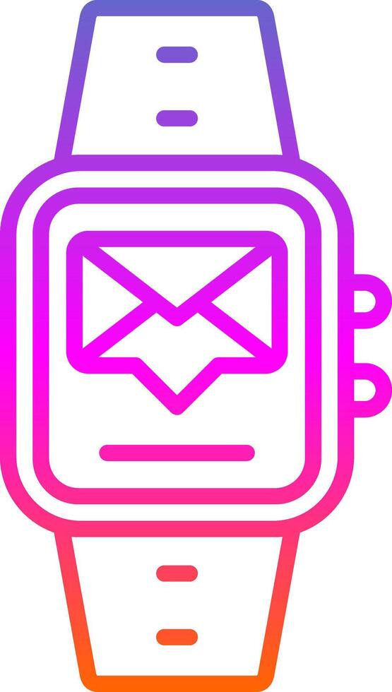 Messages Line Circle Sticker Icon vector