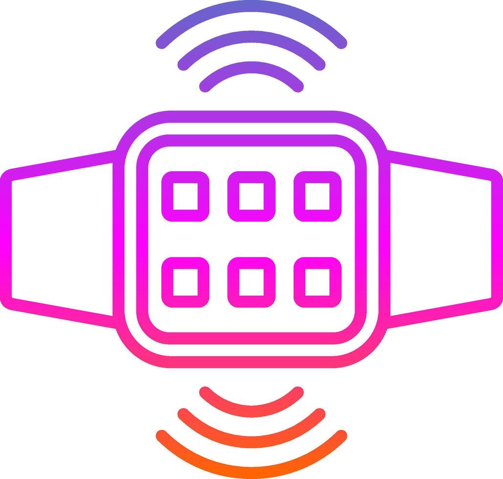 Connection Line Circle Sticker Icon vector