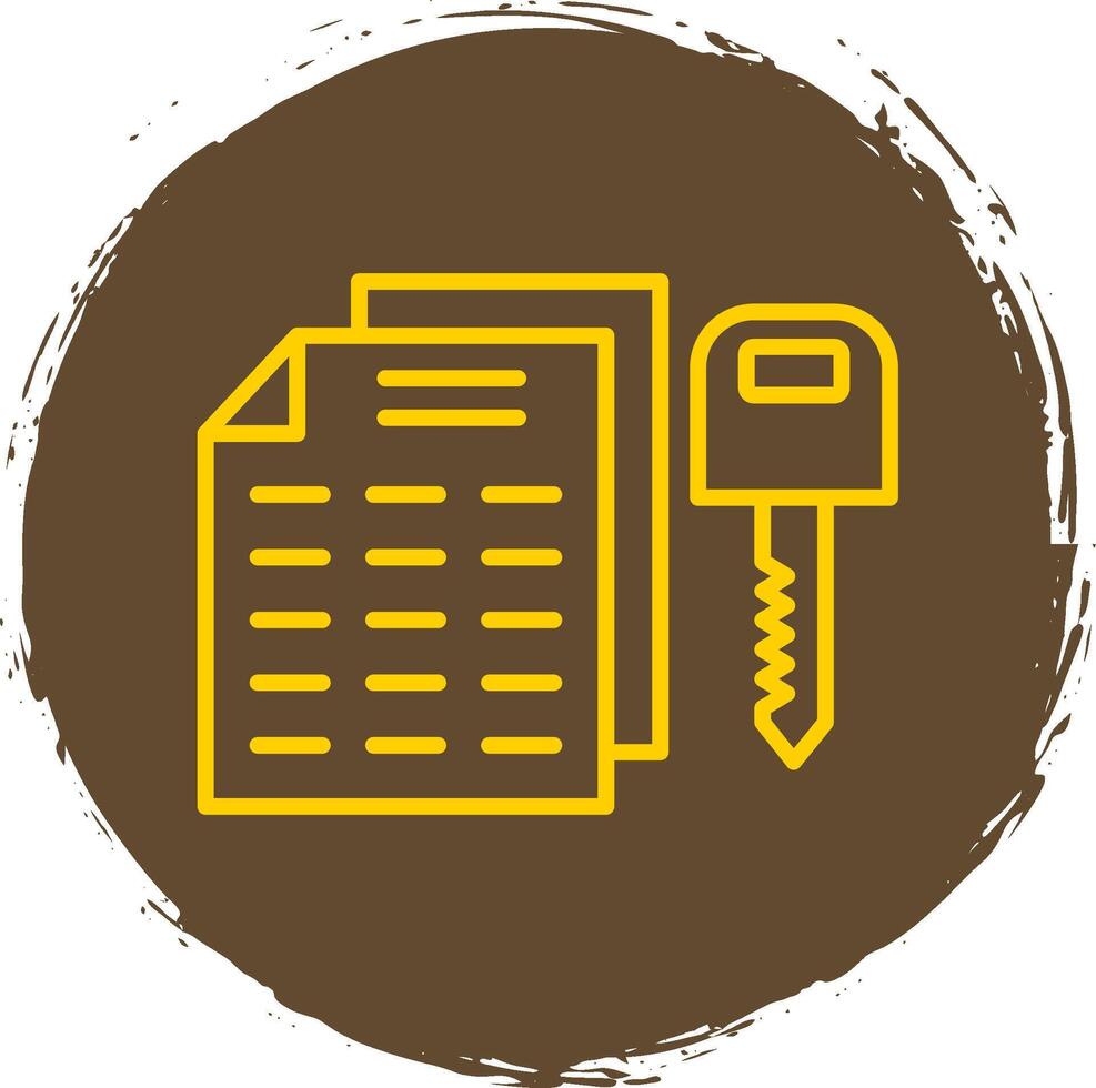 Cryptography Cryptography Line Circle Sticker Icon vector