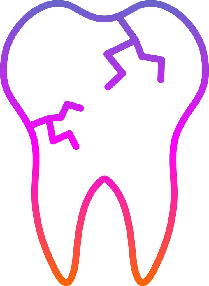 Pain Line Circle Sticker Icon vector