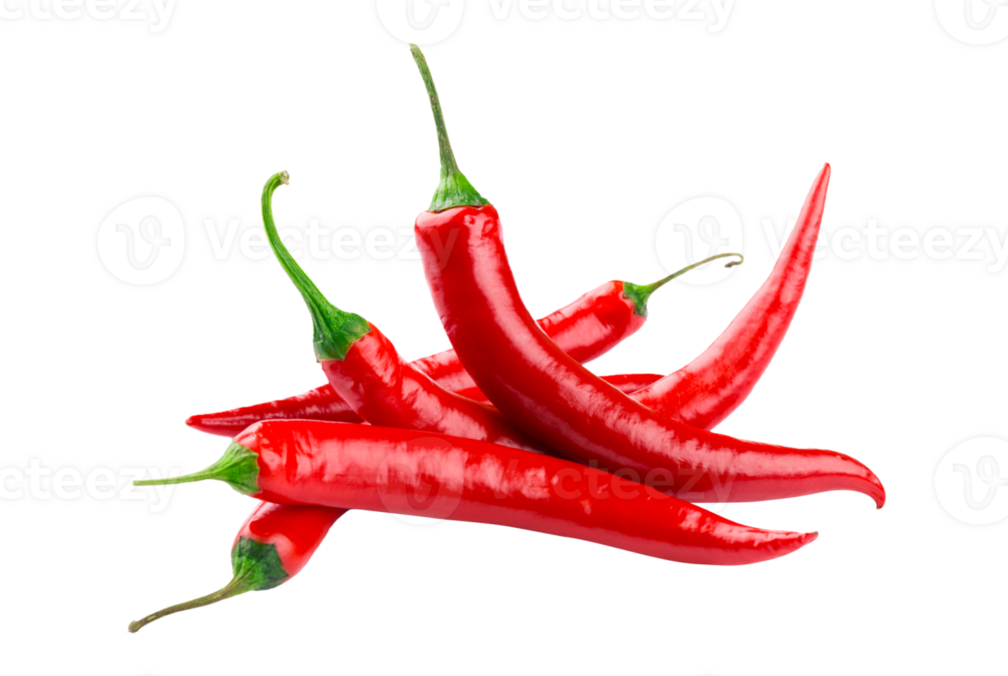 Group red hot chili peppers isolated background png