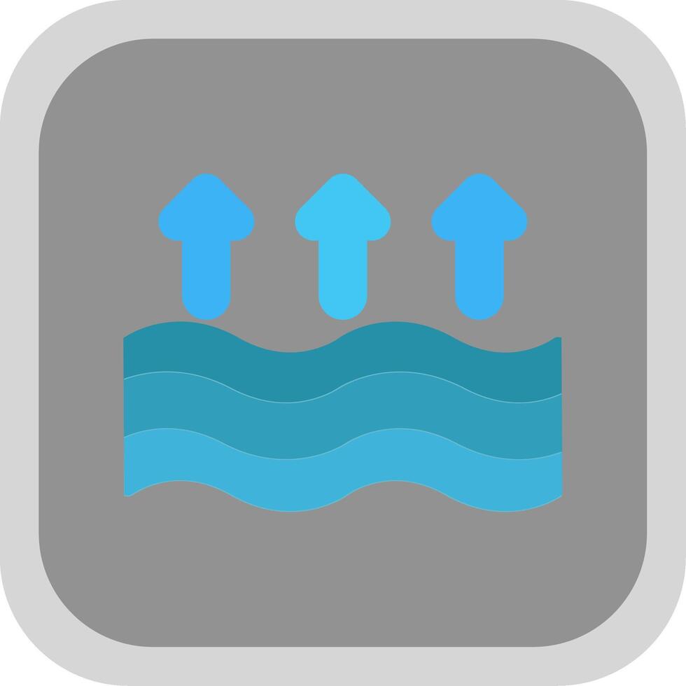 Arrows Flat round corner Icon Design vector