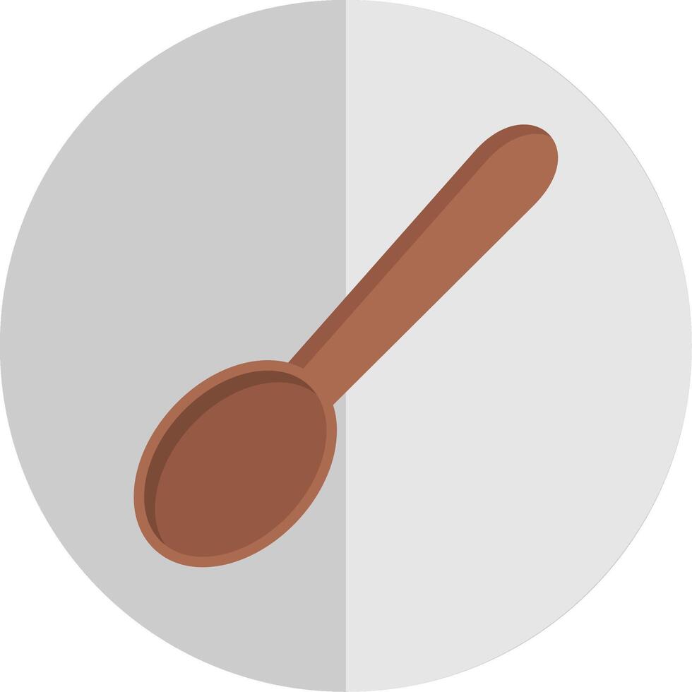 Spoon Flat Scale Icon Design vector