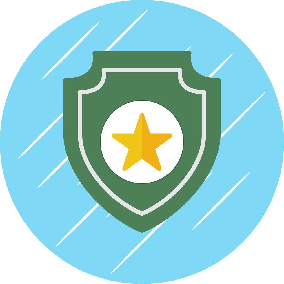 Badge Flat Circle Icon Design vector