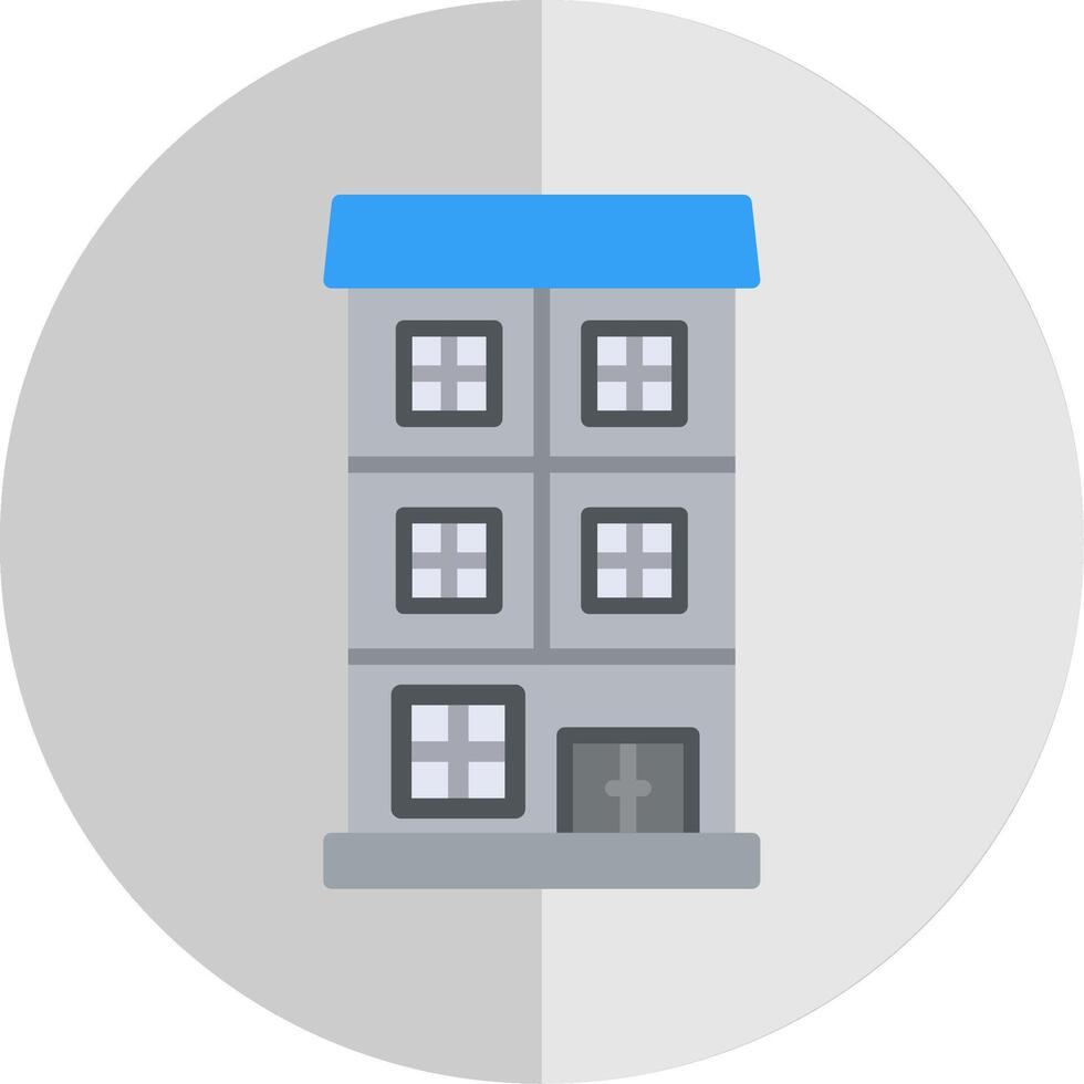 Appartment Flat Scale Icon Design vector