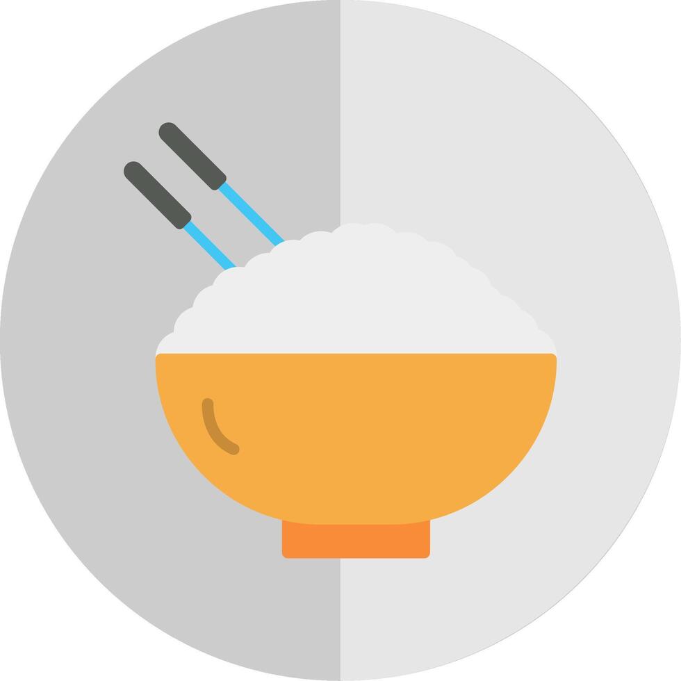 Chinese Food Flat Scale Icon Design vector