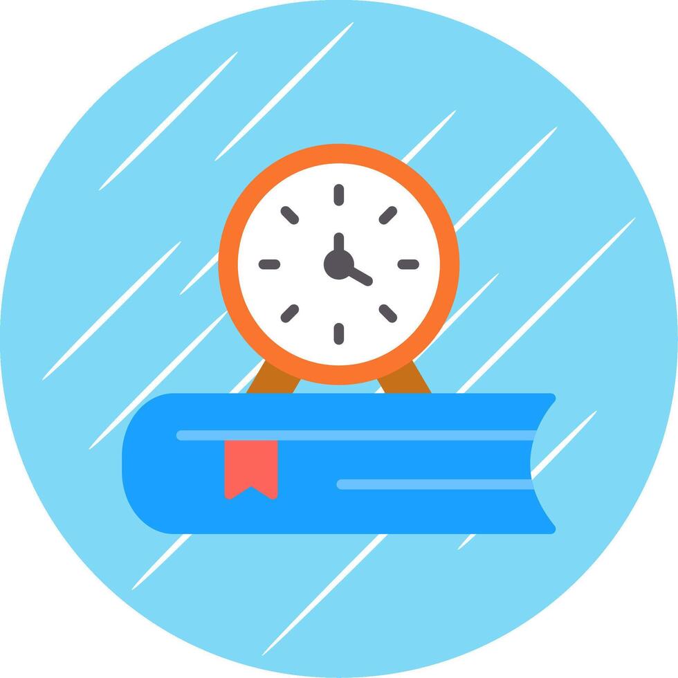 Punctuation Flat Circle Icon Design vector