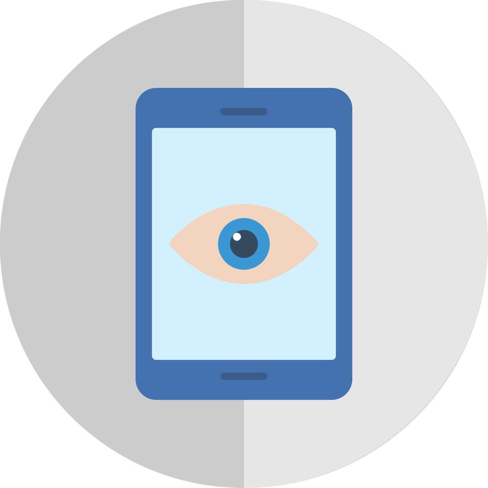 Smartphone Flat Scale Icon Design vector
