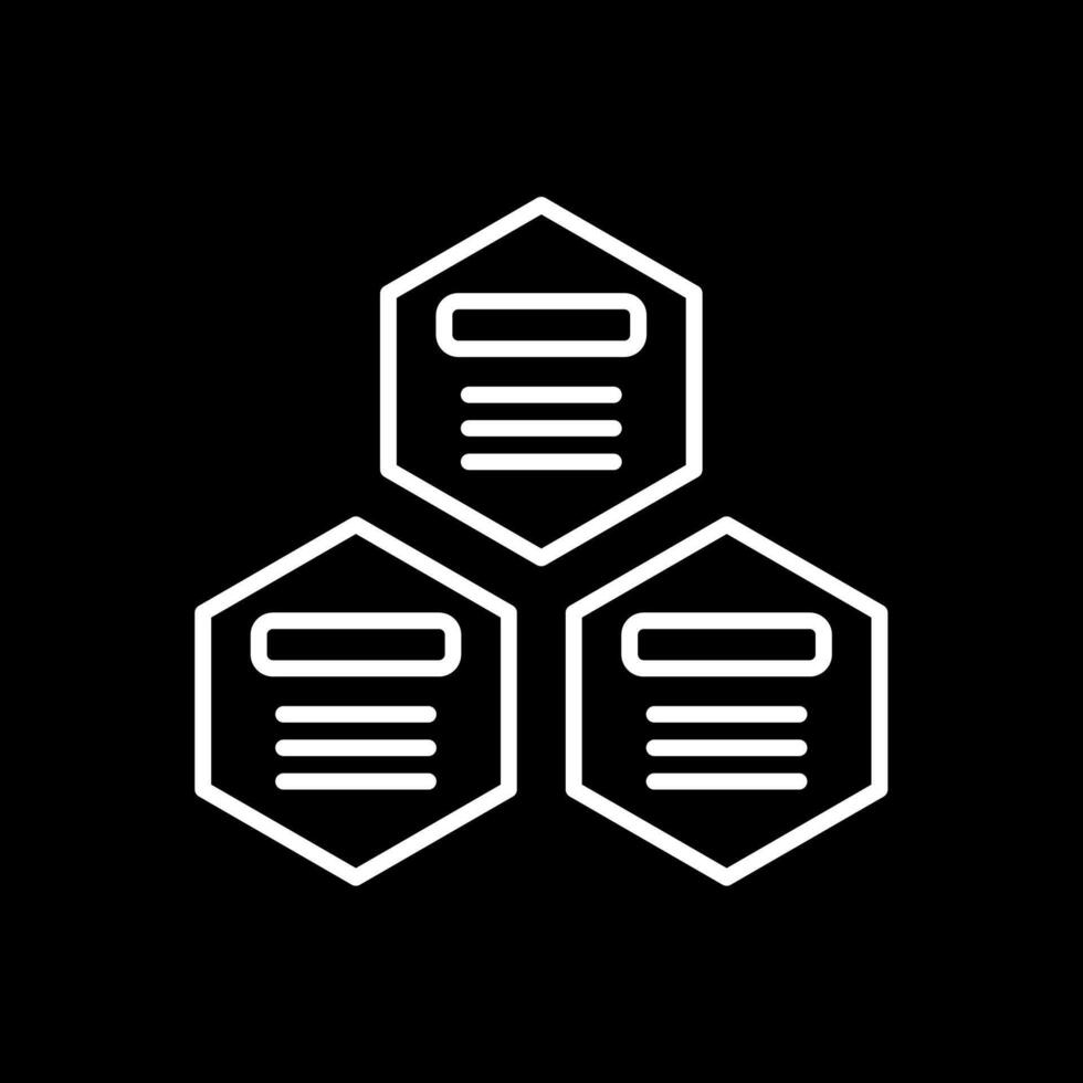 Infographic Elements Line Inverted Icon Design vector