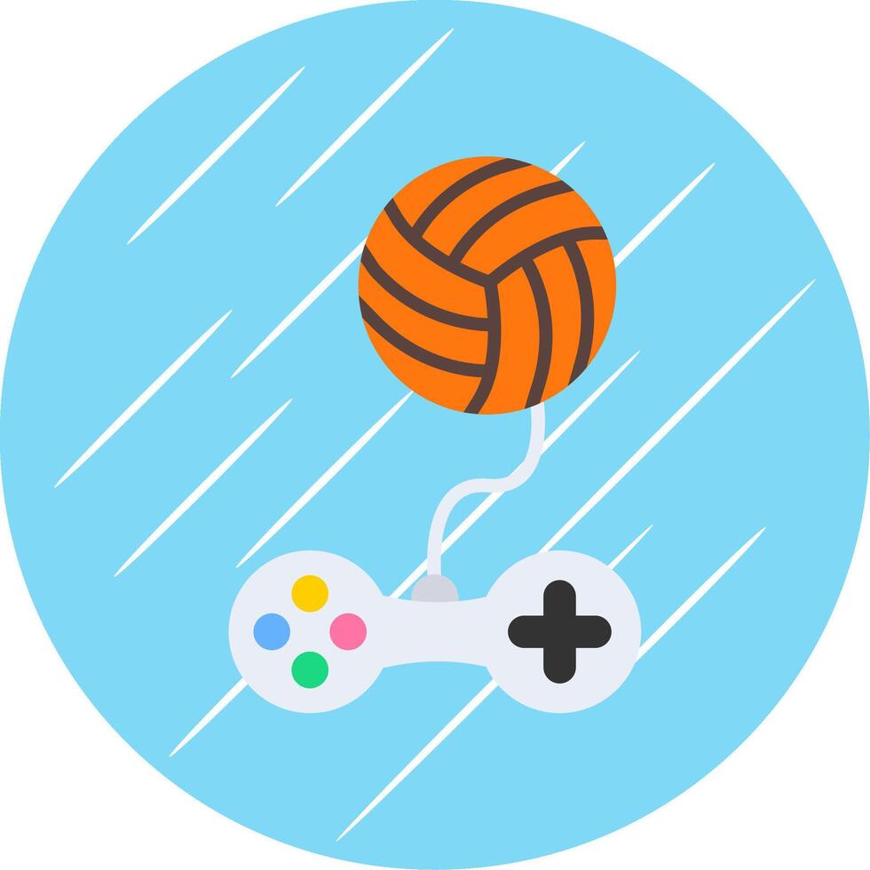 Ball Flat Circle Icon Design vector