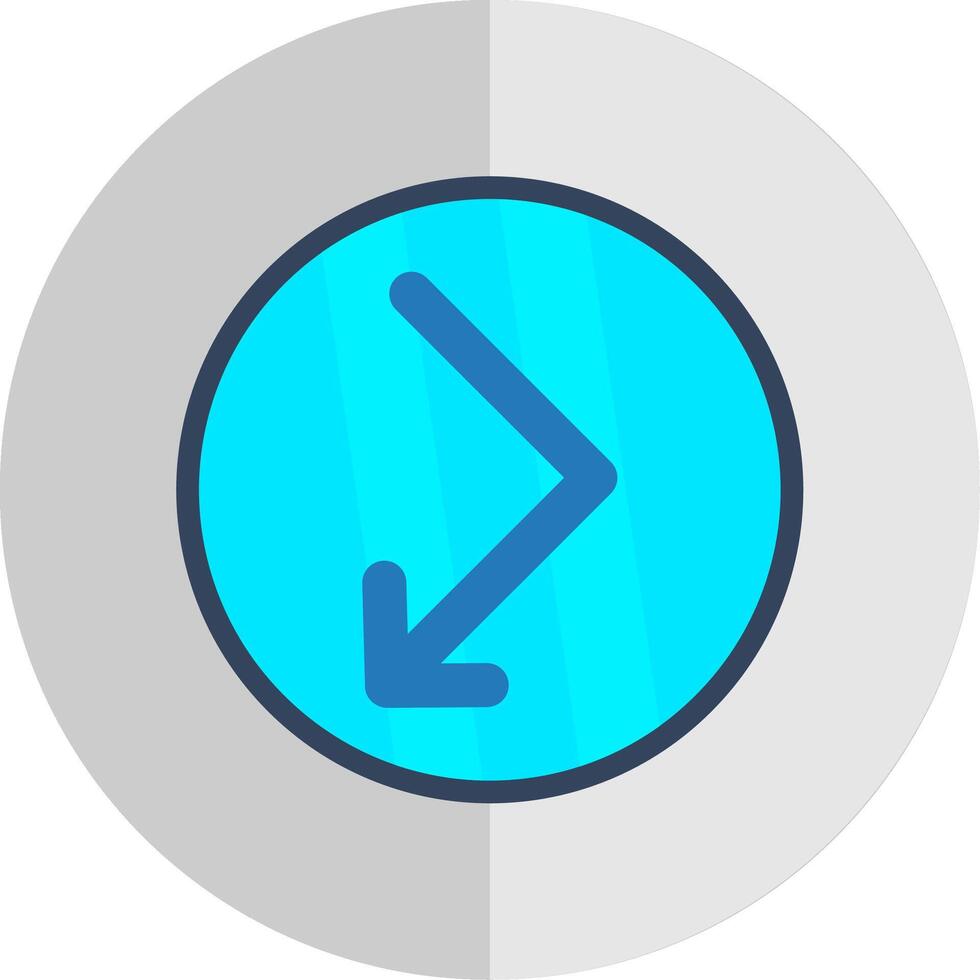 Bounce Flat Scale Icon Design vector
