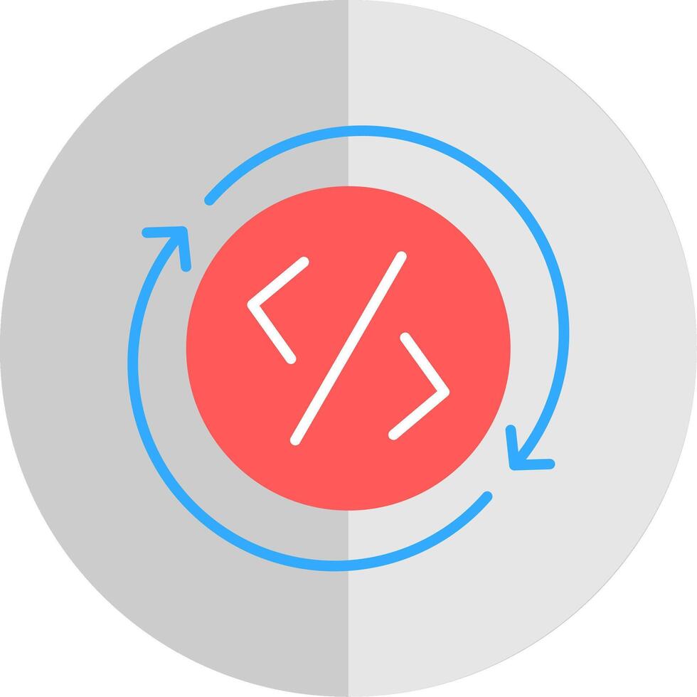 Development Flat Scale Icon Design vector