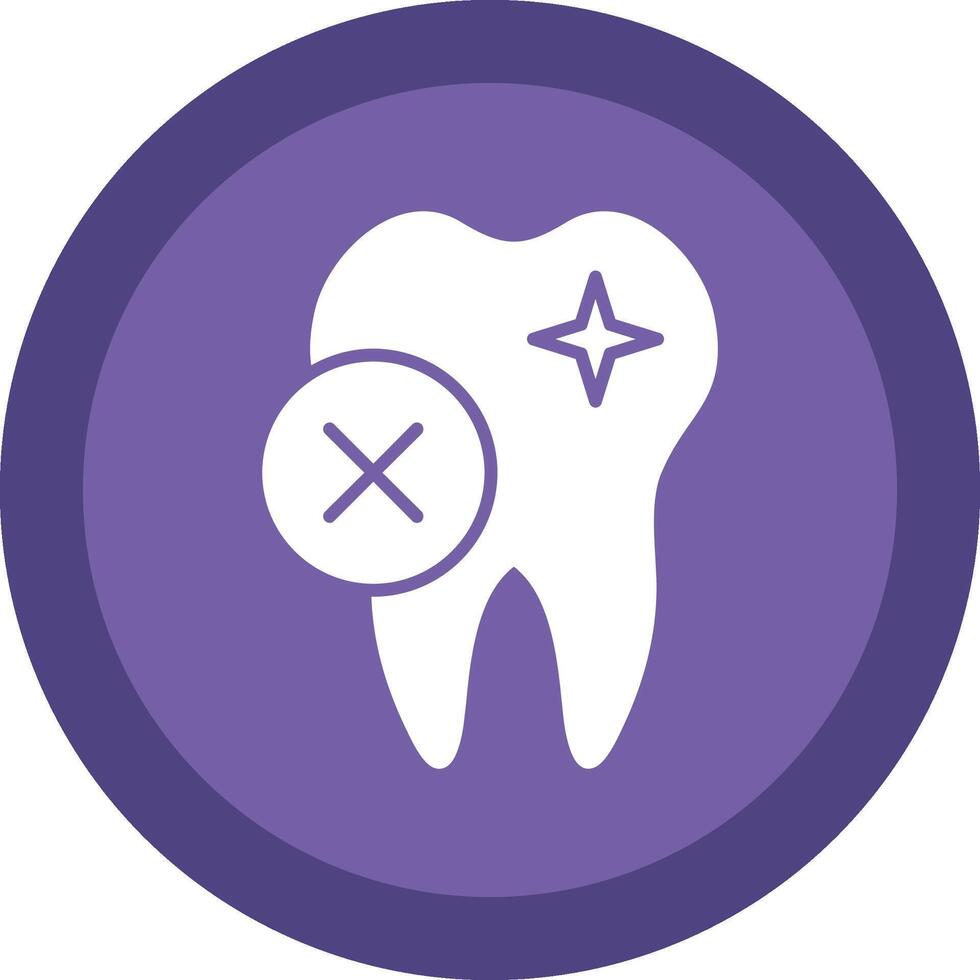 Rejected Glyph Due Circle Icon Design vector