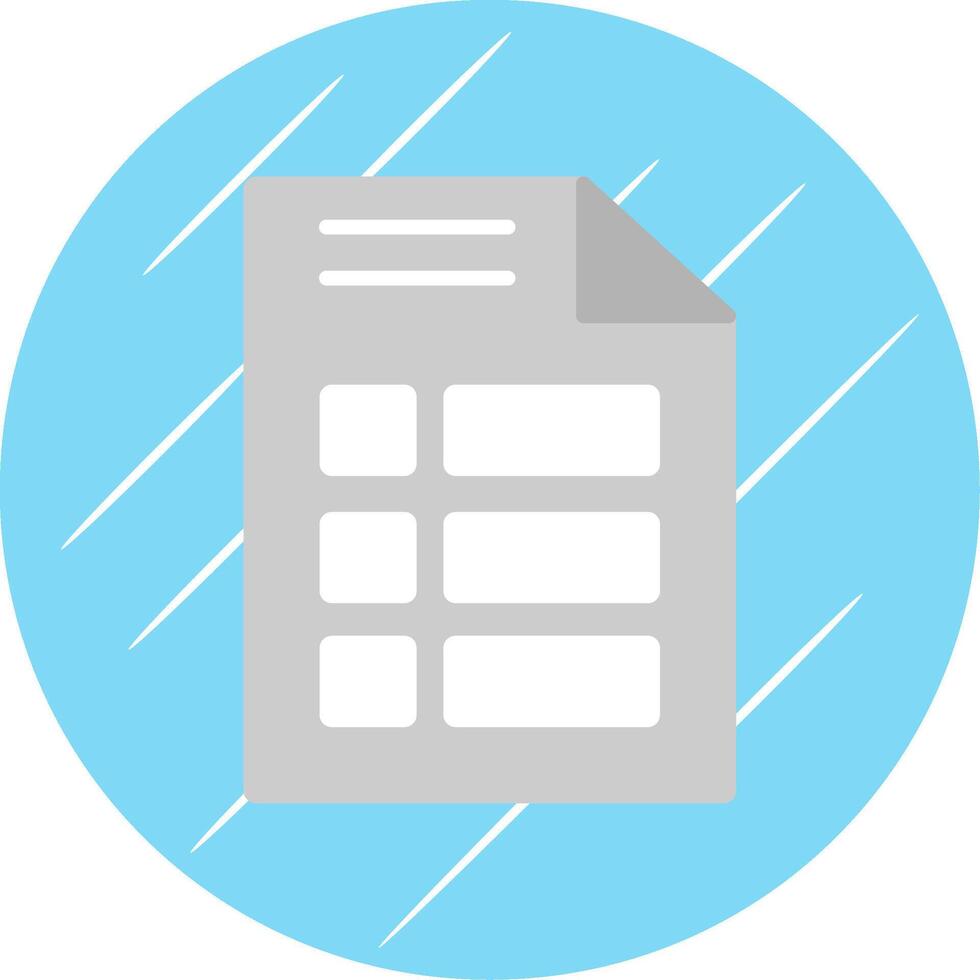 Menu Flat Circle Icon Design vector