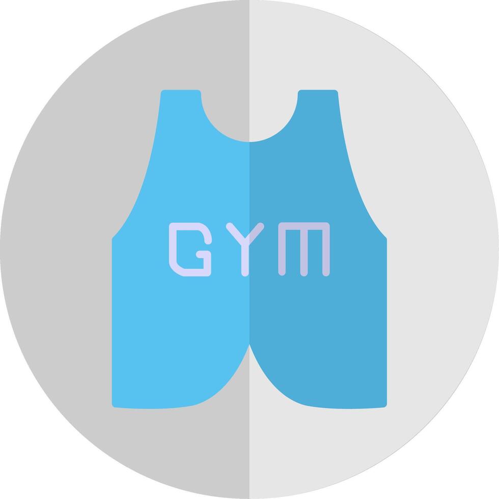 Vest Suit Flat Scale Icon Design vector