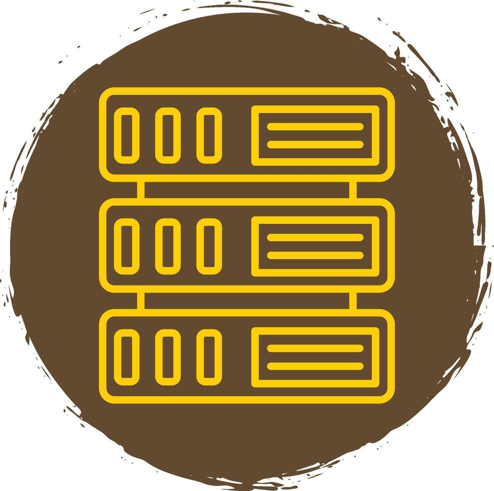 Switch Line Circle Sticker Icon vector