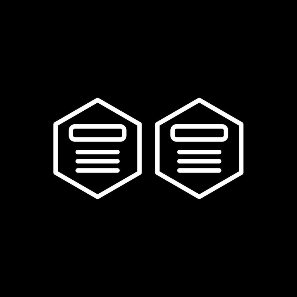 Infographic Elements Line Inverted Icon Design vector