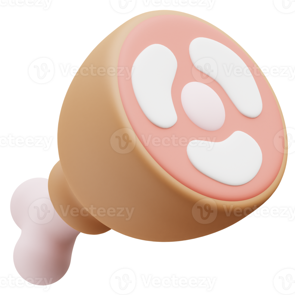 Beef 3d icon png