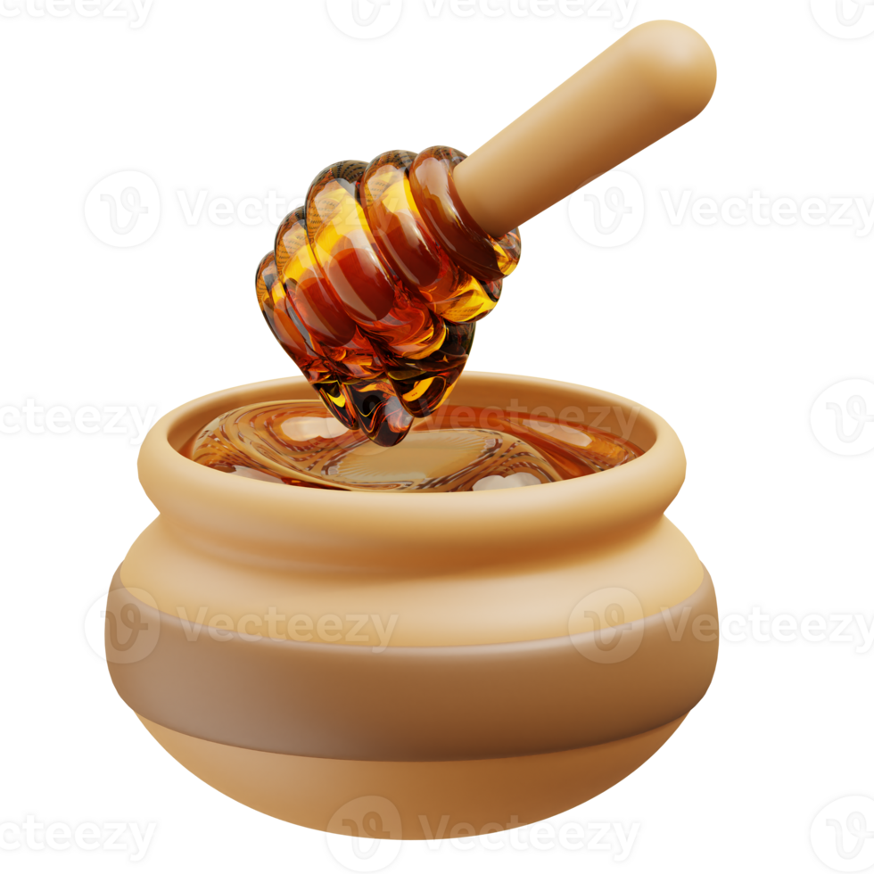 Honey 3d icon png