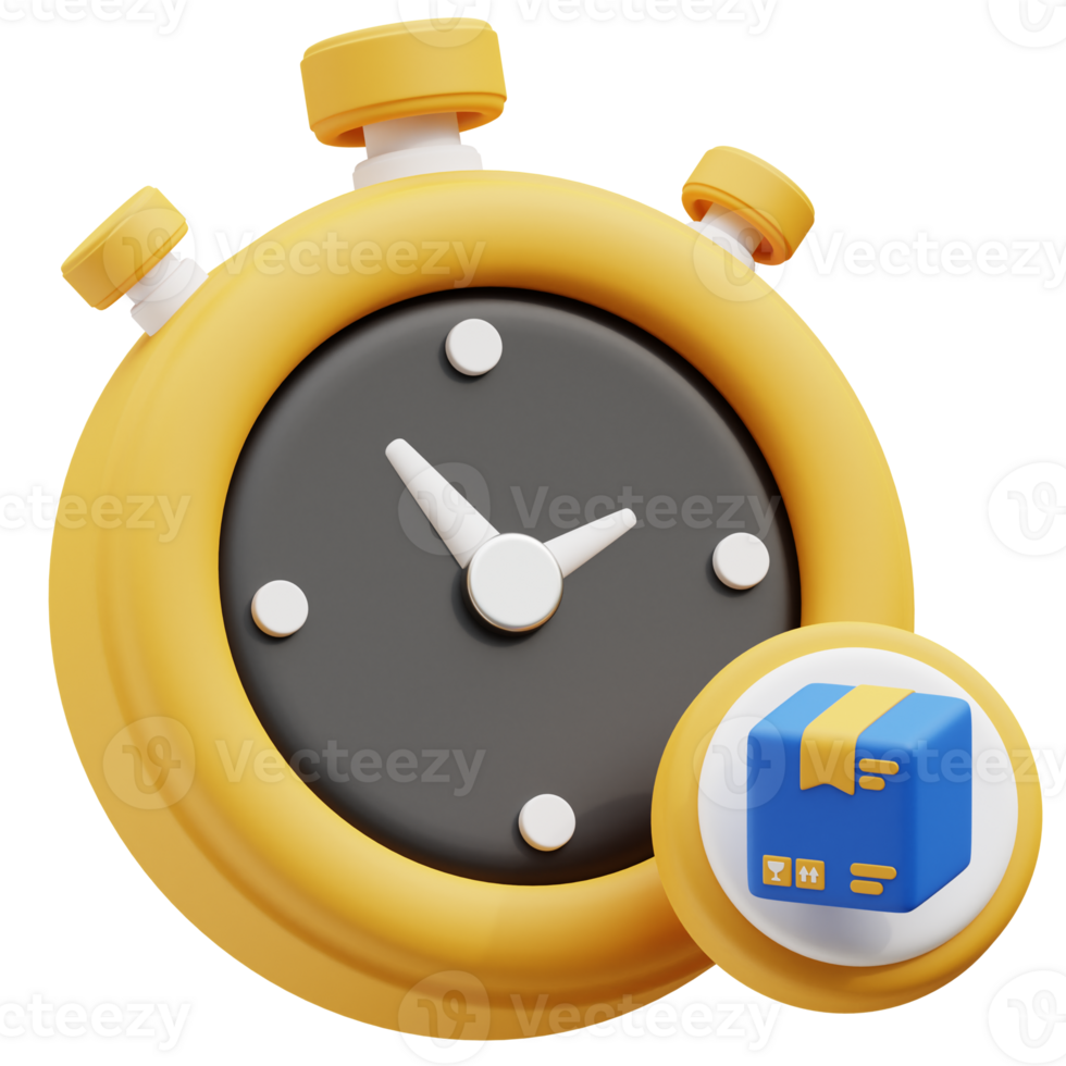 Time Tracking 3d icon png