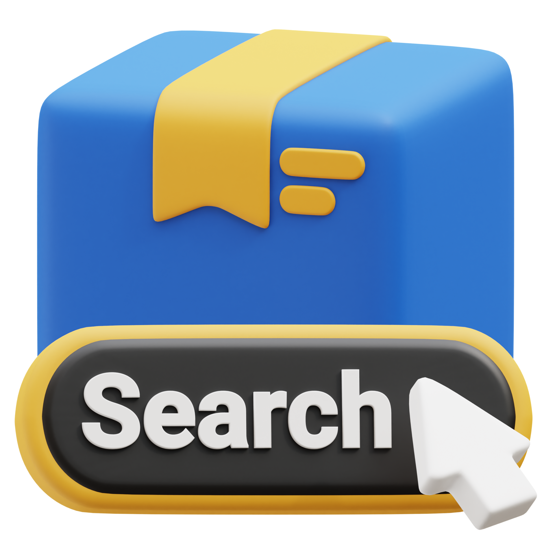 Search packages 3d icon 43987758 png