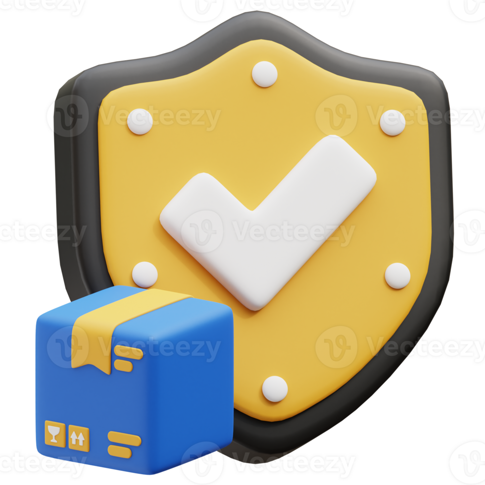 Package Protection 3d icon png