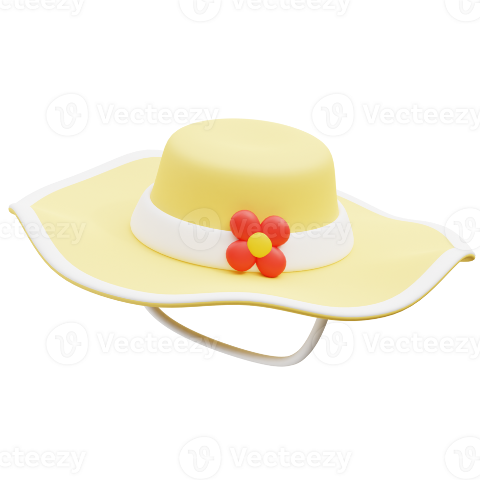 Pamela Hat  3d icon png