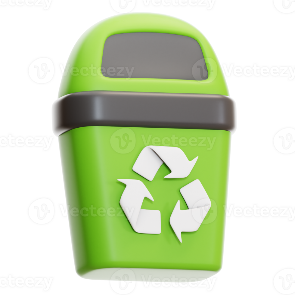 Recycle Bin 3d icon png