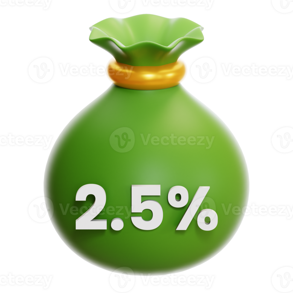 Zakat 3d icon png