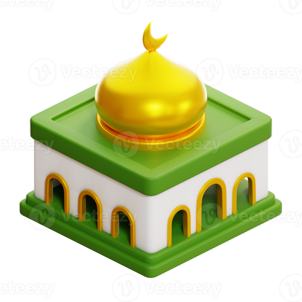 mezquita 3d icono png