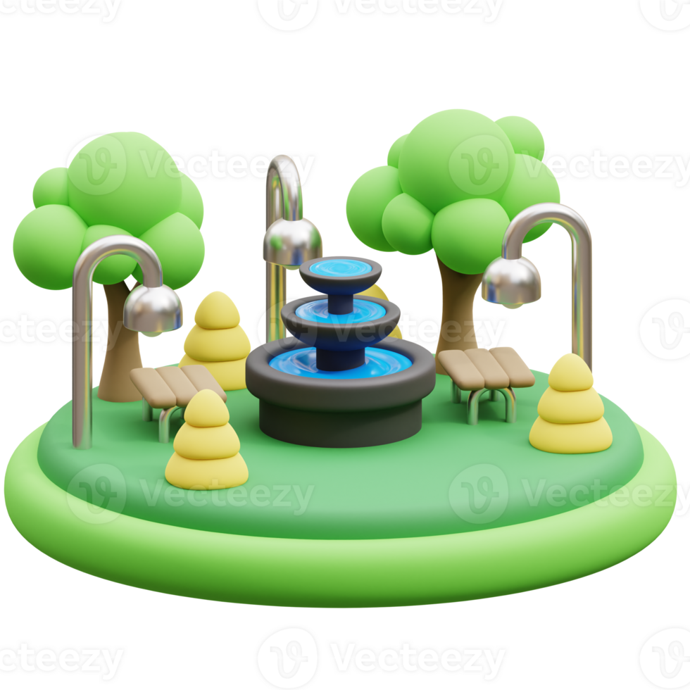 Garden 3D Icon png