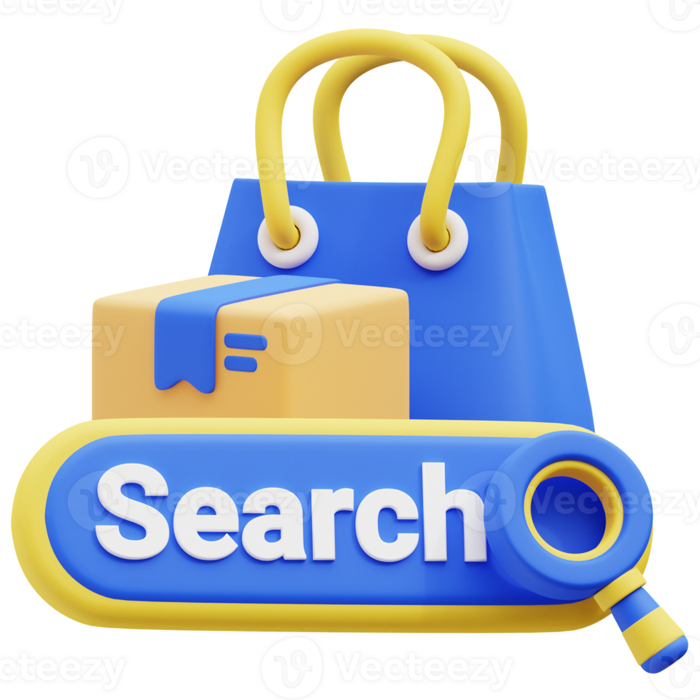 Find Product  3D Icon png