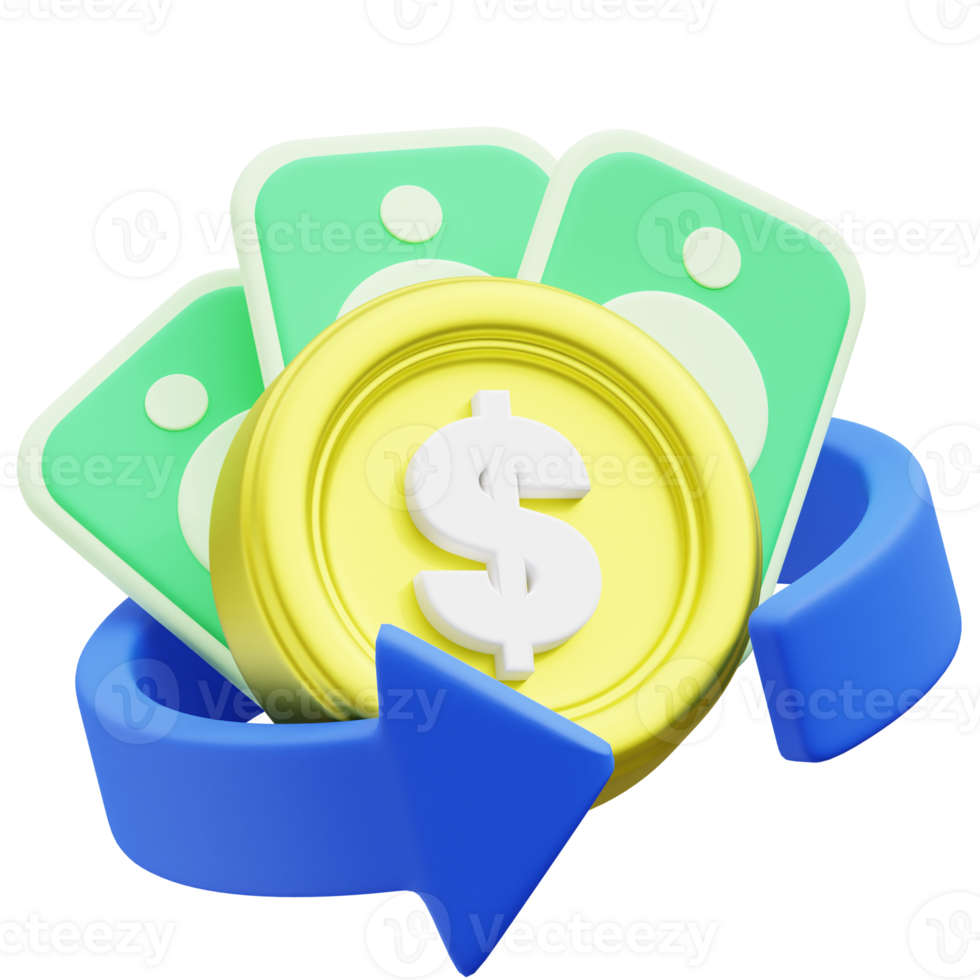 Cashback  3D Icon png