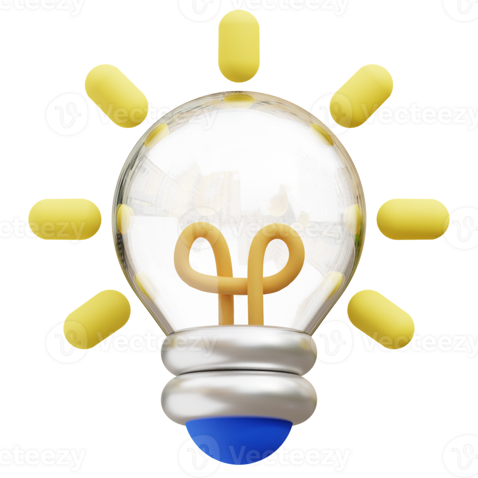 Idea 3D Icon png