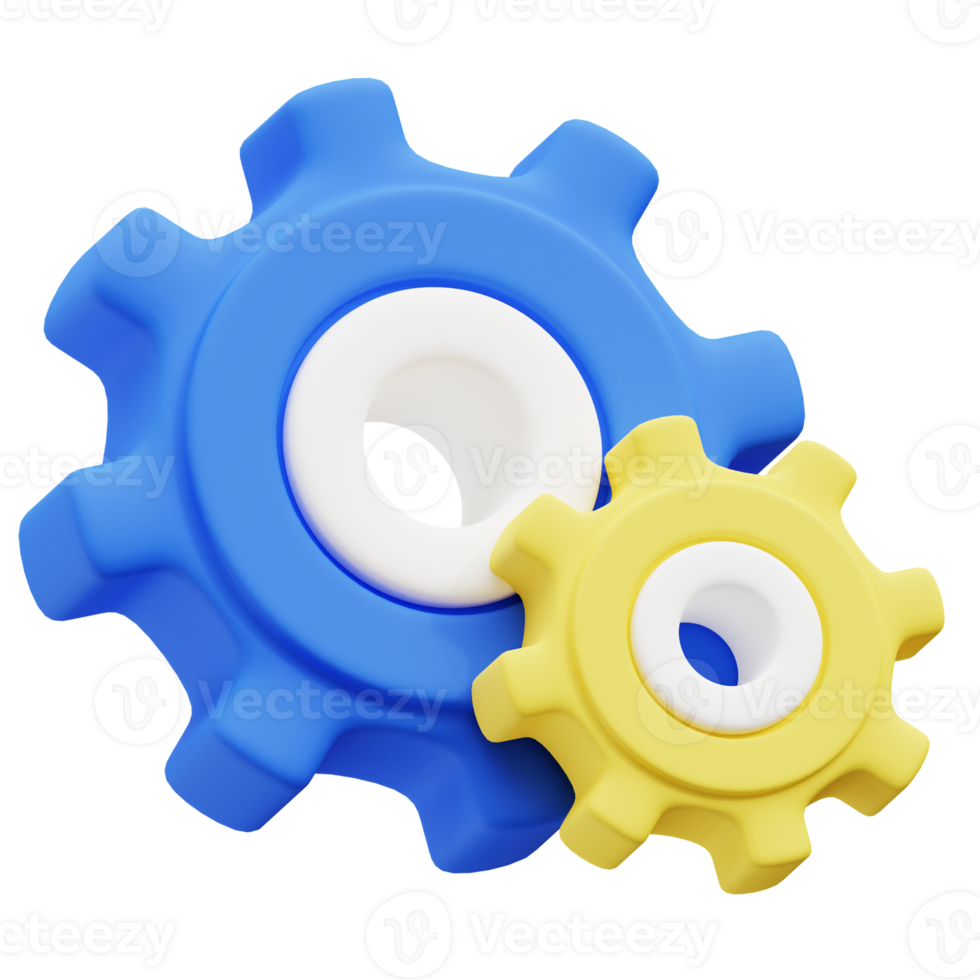 Settings 3D Icon png