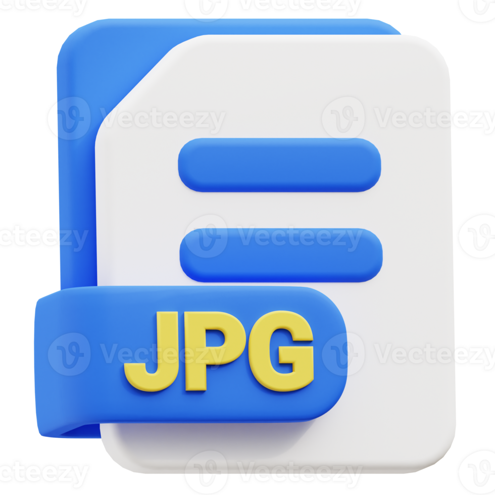 JPG 3D Icon png