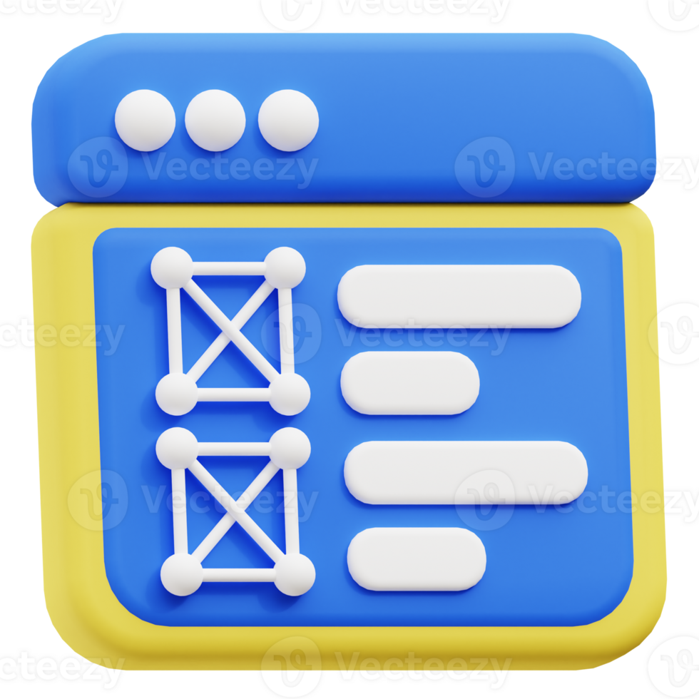 Wireframe 3D Icon png