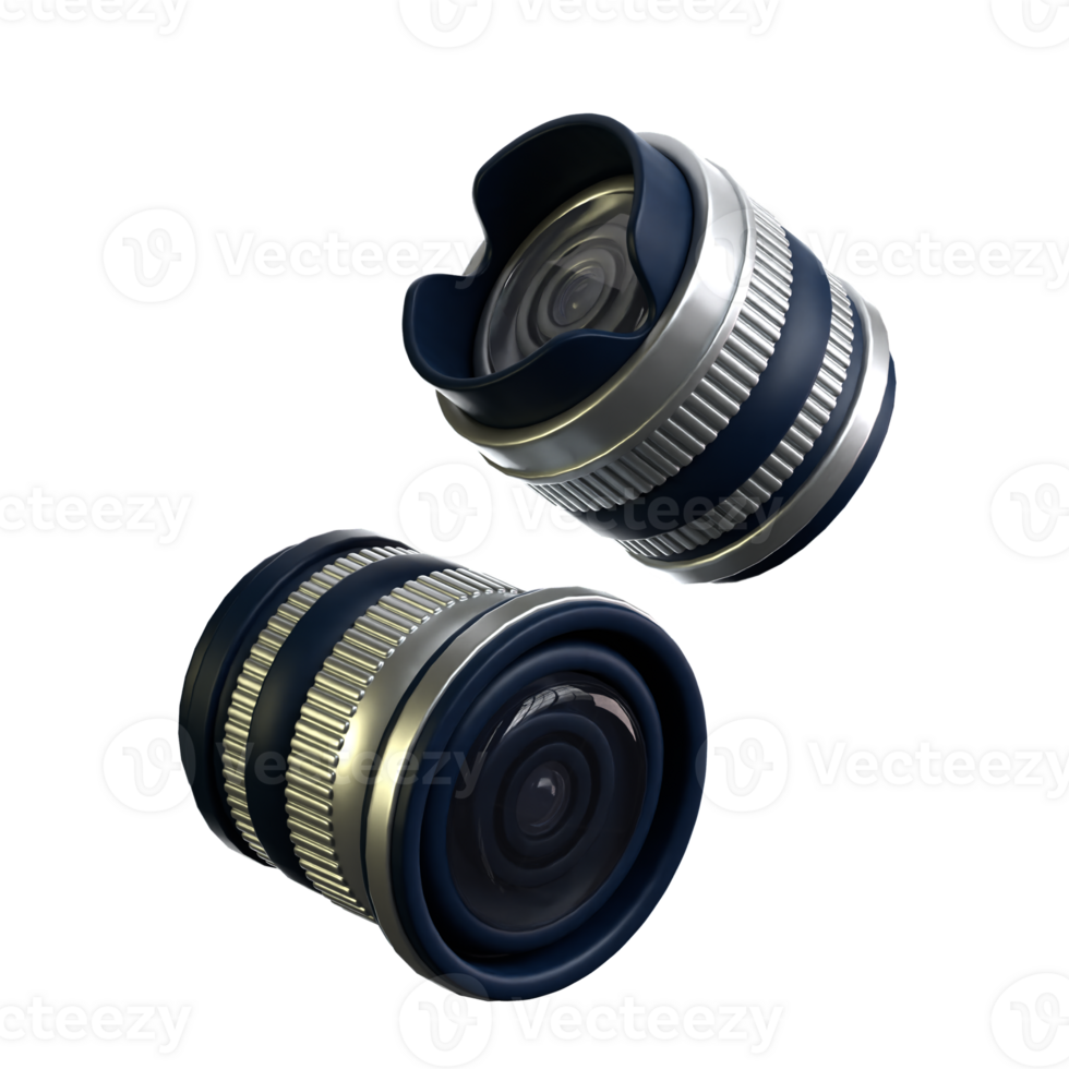 Camera Lens 3D Icon png