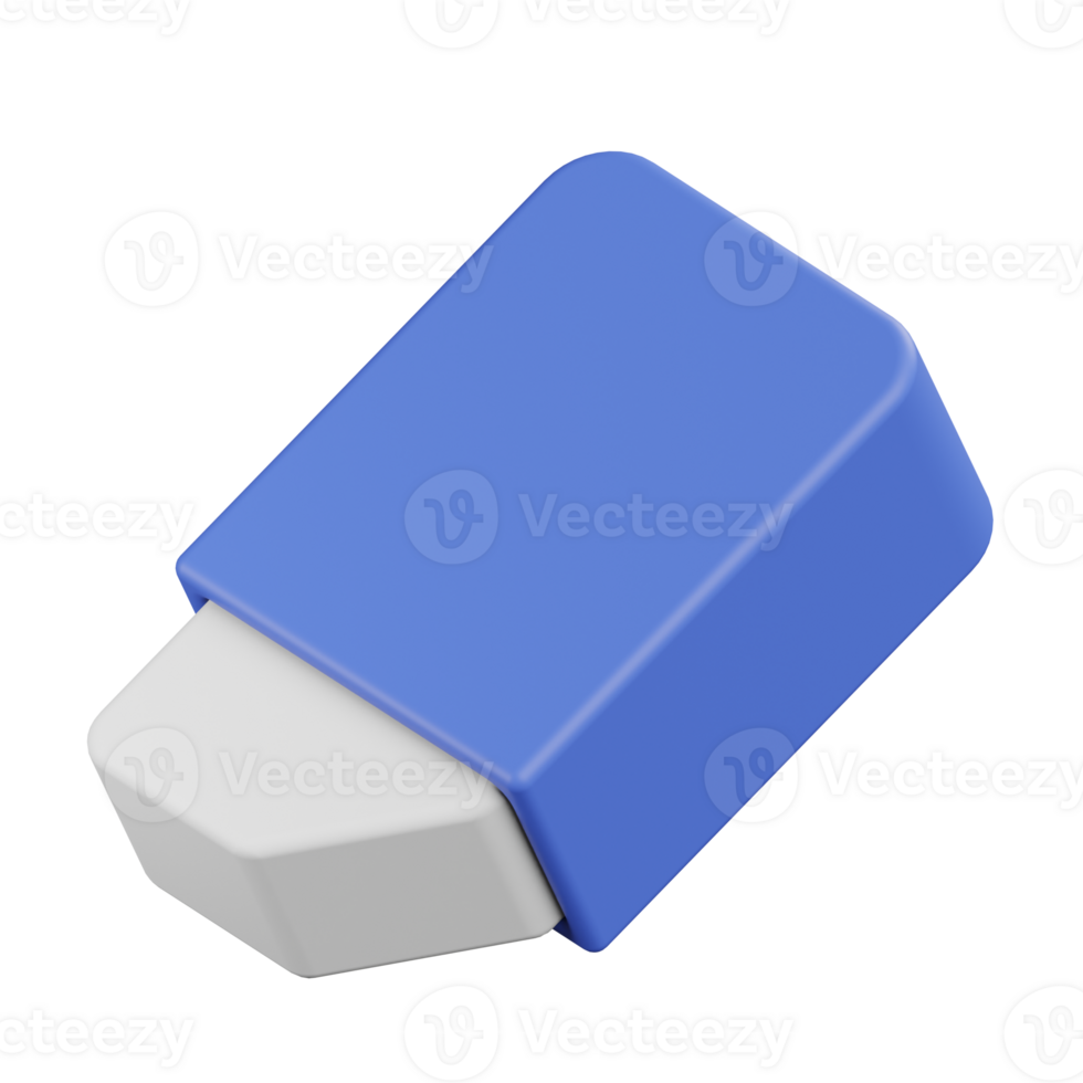 Eraser Tool 3D Icon png